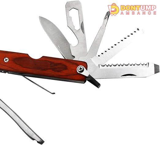 15 in 1 Multifunction Claw Hammer and Plier, Screw drivers, knives, Perfect of Everyday use.