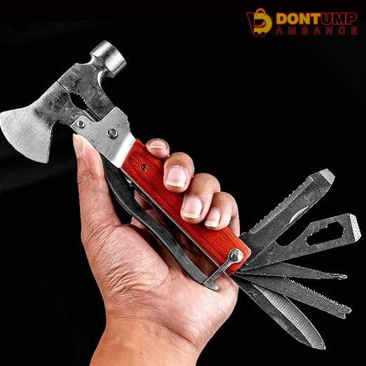 15 in 1 Multifunction Claw Hammer and Plier, Screw drivers, knives, Perfect of Everyday use.
