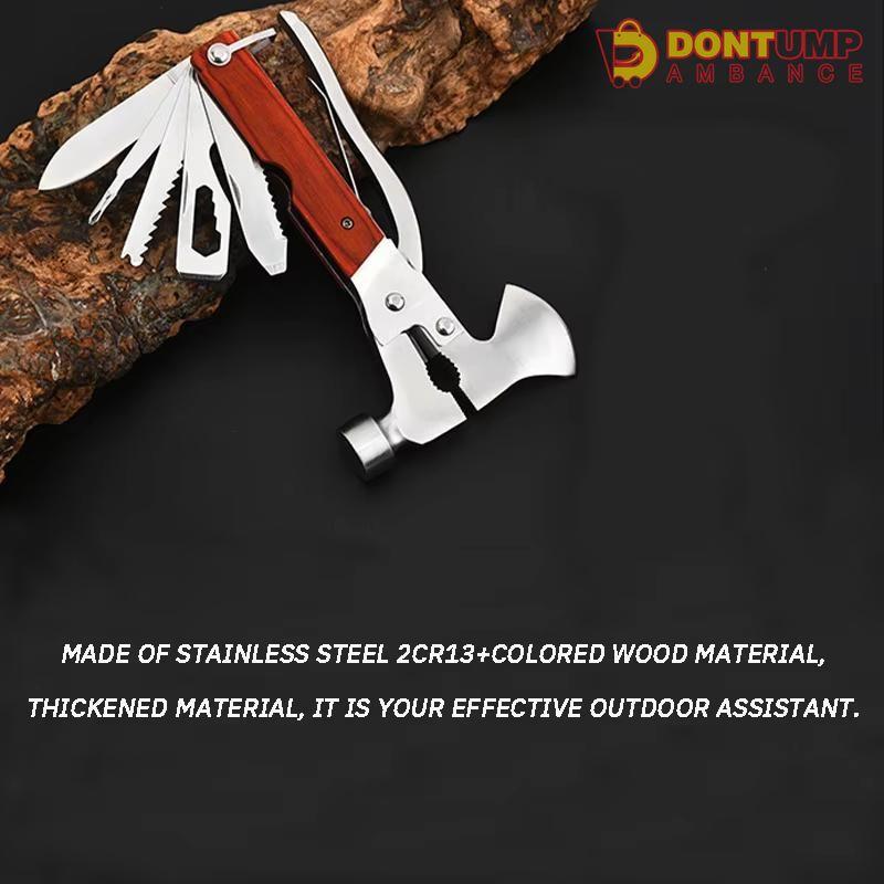15 in 1 Multifunction Claw Hammer and Plier, Screw drivers, knives, Perfect of Everyday use.